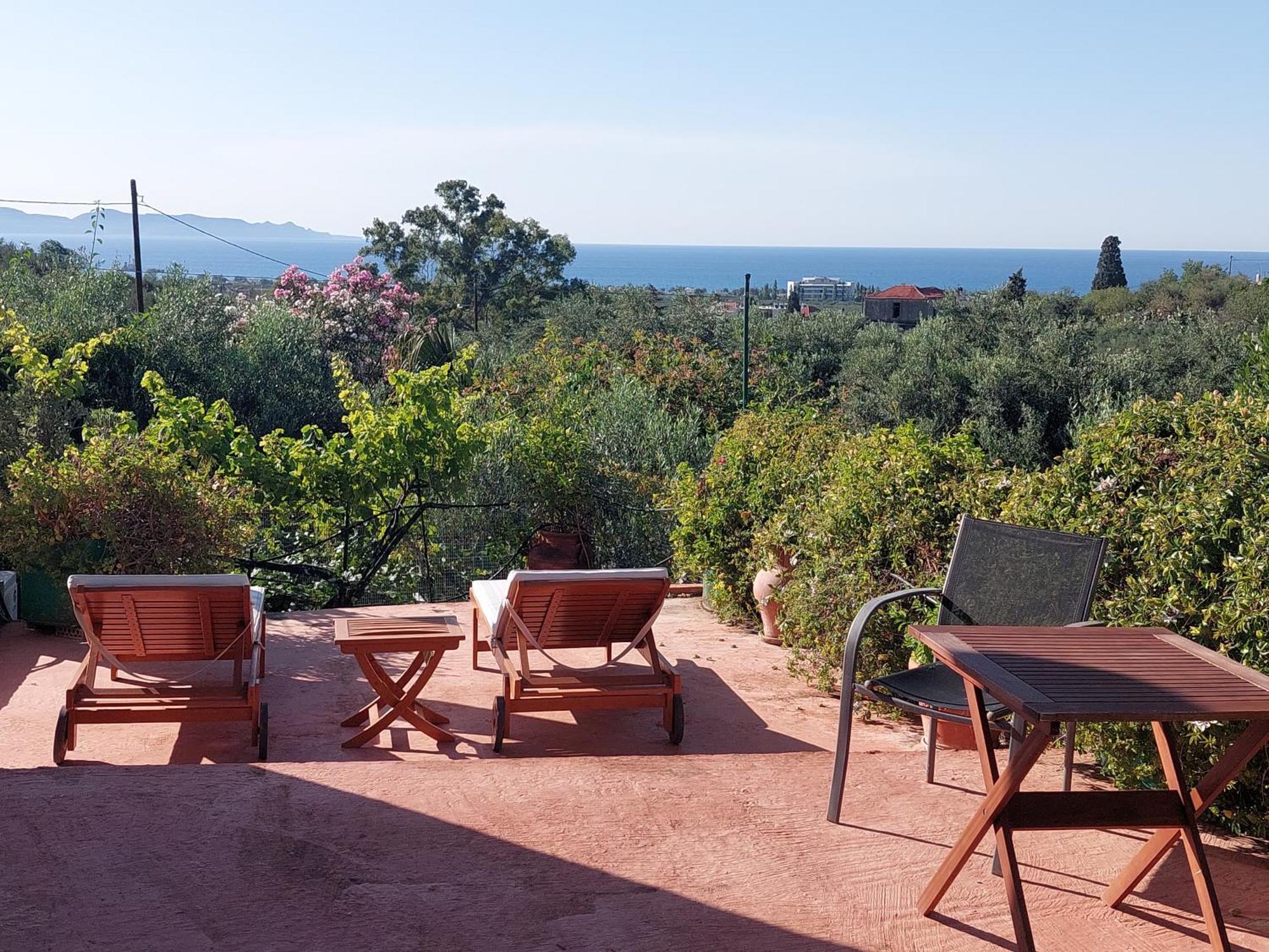 Sofiana'S Garden Retreat With Private Pool Lejlighed Dhrapaniás Værelse billede