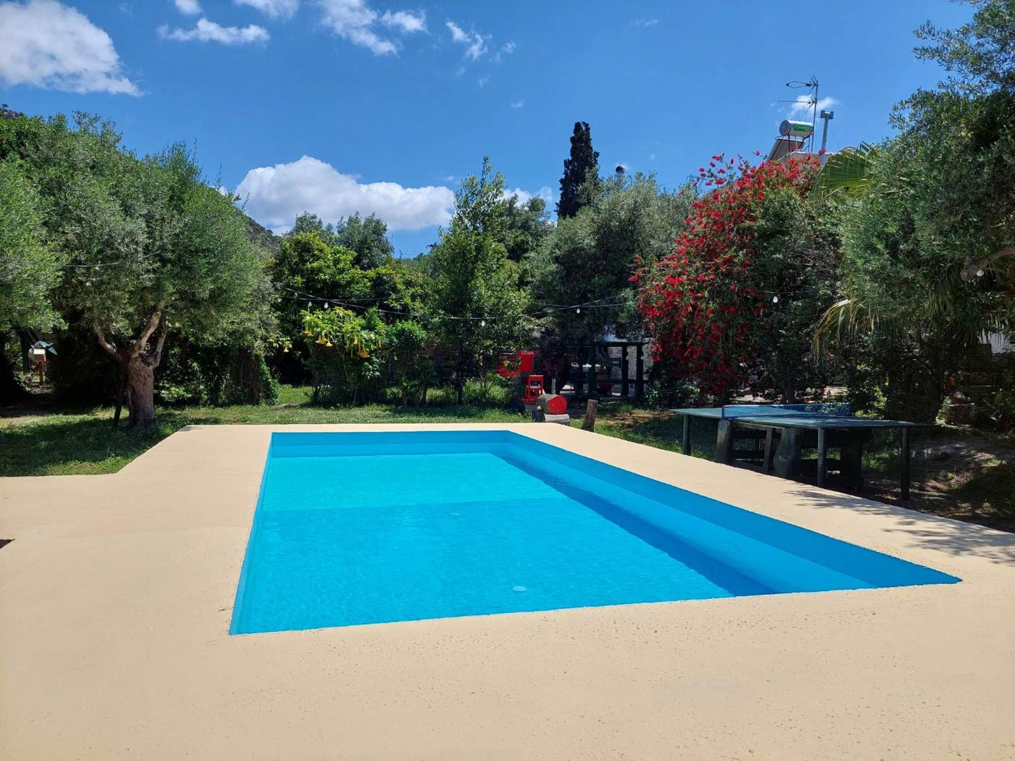 Sofiana'S Garden Retreat With Private Pool Lejlighed Dhrapaniás Eksteriør billede
